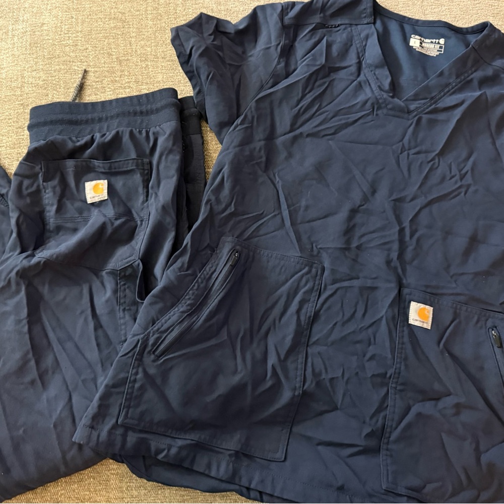 Fabletics Navy Track Joggers with Drawstring - Picture 7 of 16